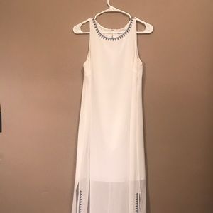 BCBGeneration white maxi dress